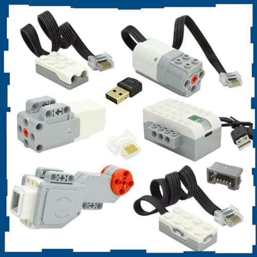 WEDO 2.0 Power Functions Parts the MEDIUM MOTOR EV3 Building Blocks Technical 45303 Classic robotics for 45300 Children Toys