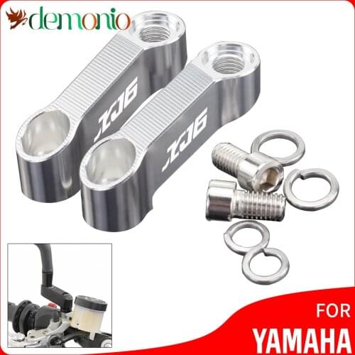 For YAMAHA XJ6 2013-2018 2017 2016 2015 2014 XJ 6 13-18 xj6 17 16 15 14 mirror riser extenders spacers extension adapter adaptor