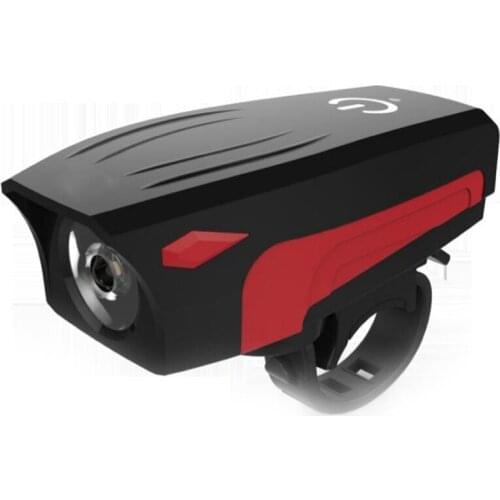 5 Mode Multifunction Electric Bike Bell Light Front USB Rechargable Cycling Horn Power Bank Bicycle Light 18650 Bike Accessories