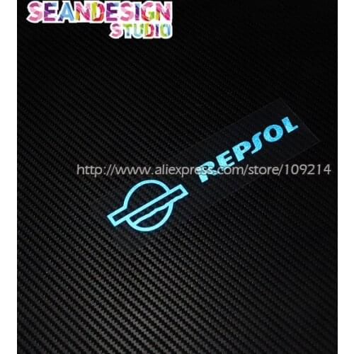 Hot sale Repsol Motor Oil helmet Motorcycle Sticker Decals Waterproof Reflective 19