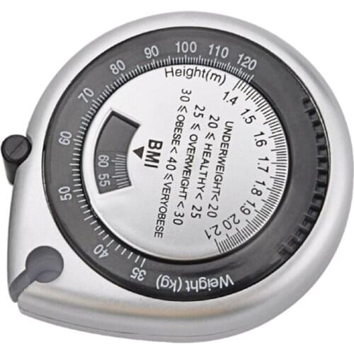 Body Measure Tape 60inch (150cm), Push-Button Retract, Ergnomic and Portable Design