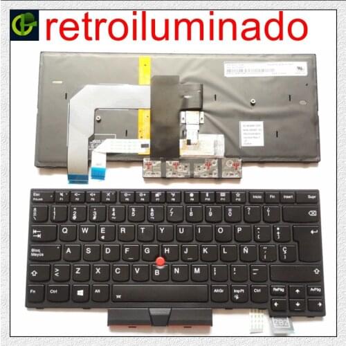 Spanish Backlit keyboard for Lenovo ThinkPad A475 T470 T480 FRU 01AX364 01AX405 01AX572 01AX531 01AX490 Latin SP LA