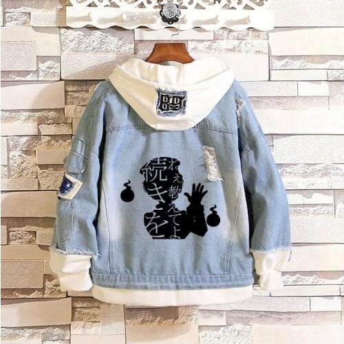 2021 Toilet-Bound Hanako-kun Cowboy Jacket Hoodie Coat Yugi Amane Cosplay Costume Hanako-kun Nene Yashi Hoodies Sweatshirts