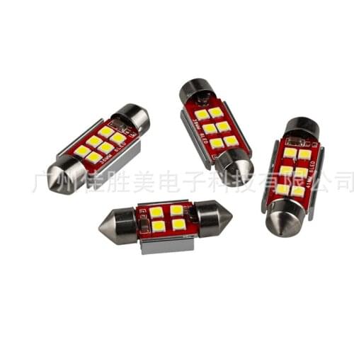 Car Roof Lamp Decoding Double Pointed Bulb License Plate Lamp LED Car Reading Lamp License Plate Lamp Car Led Light
