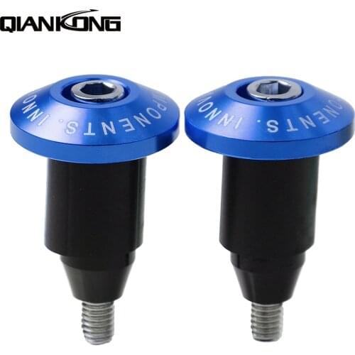 7/8"22mm CNC Motorcycle Hand Bar Ends Handlebar Grips Ends For Suzuki GSX R 600 GSX R 750 GSF 650 GSF 600 SV 650 SV 1000 S bmw