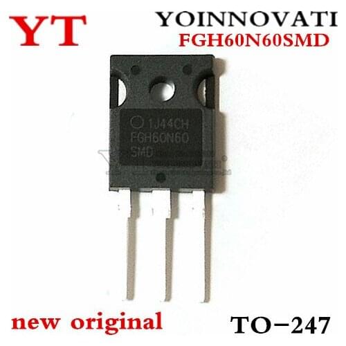 New original 10PCS/LOT FGH60N60SMD FGH60N60 SMD TO-247