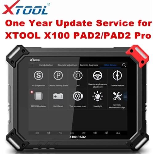 One Year Update Service for XTOOL X100 PAD2/PAD2 Pro
