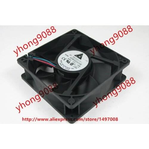 Delta Electronics AFB1224SHE 8V20 DC 24V 0.75A 120x120x38mm Server Cooling Fan