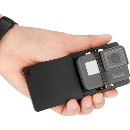 Action Camera Adapter Plate for Gopro Zhiyun Smooth 4 Q Feiyu DJI Gimbal Aluminum Alloy for GoPro 6/5/4,SJCAM SJ7,xiaoyi
