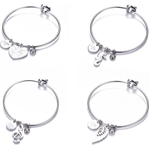 SHEFLY Engraved Bracelets