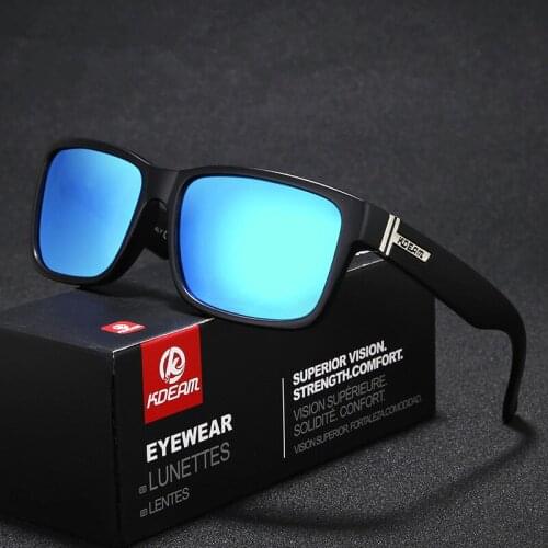 Latasha 2019 Brand Design Polarized Sunglasses Men Driver Shades Male Vintage Sun Glasses For Men Spuare Mirror Summer UV400 Ocu