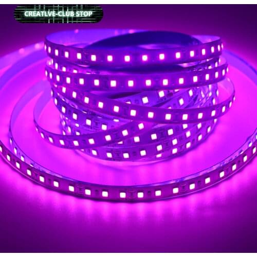 Super Bright Purple 2835 DC12V SMD LED Strip Light 120leds/m 5M Kitchen Living Room Bedroom Corridor Lamp Tape Neon Ribbon Diode