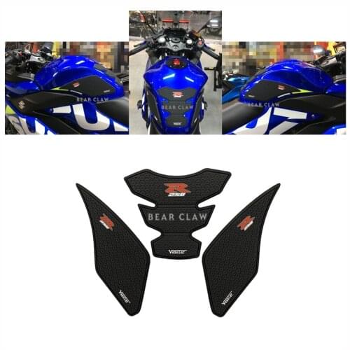 High quality Motorcycle Tank Traction Side Pad Gas Fuel Knee Grip Decal For SUZUKI GSX-250R GSX250R GSX 250R One set 17-18