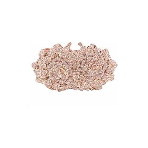 Women Blue Clutch Bags Ladies Silver Evening Bag Party Clutches Female Wedding Purses