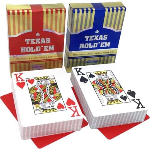 2Sets/Lot Top Grade Double Frosted Baccarat Texas Hold'em Royal Poker Card Laser Box Waterproof Plastic Playing Cards Board Game