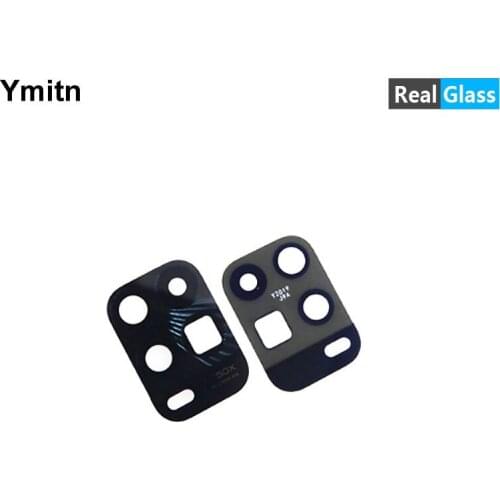 2Pcs New Ymitn Housing For Xiaomi 10 Lite MI 10lite Back Rear Camera Glass Lens With Adhesive