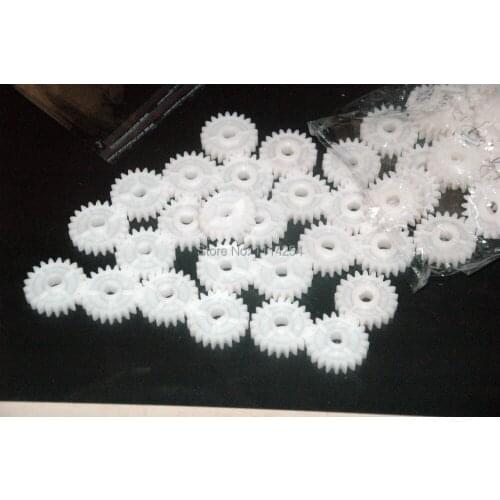 50X D201305 21 teeth gear A L=9* 34.5* 7.7 flat doli minilab