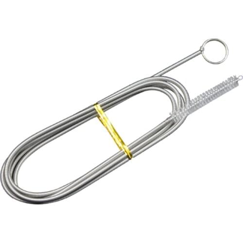 Long Flexible Refrigerator Scrub Brush Flexible Soft Dredge Drainage Hole Water Dredge Tool Fridge Drain Hole Cleaning Brush