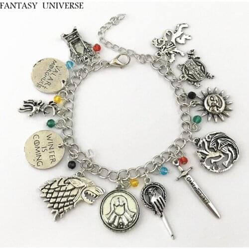 FANTASY UNIVERSE Freeshipping 20pcs a lot A charm bracelet QLYXSL01
