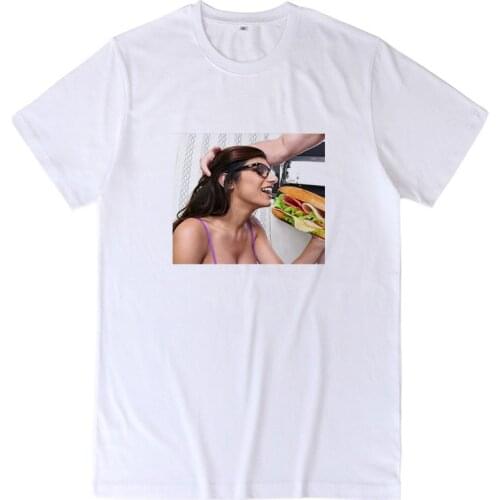 Mia Khalifa action movie star Funny Mens Joke T-Shirt Birthday Gift Tee High Quality Tee Shirt Summer Short Sleeve Casual tshirt