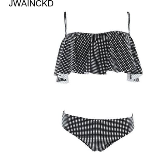 Купальники в горошек JWAINCKD China At AliExpress