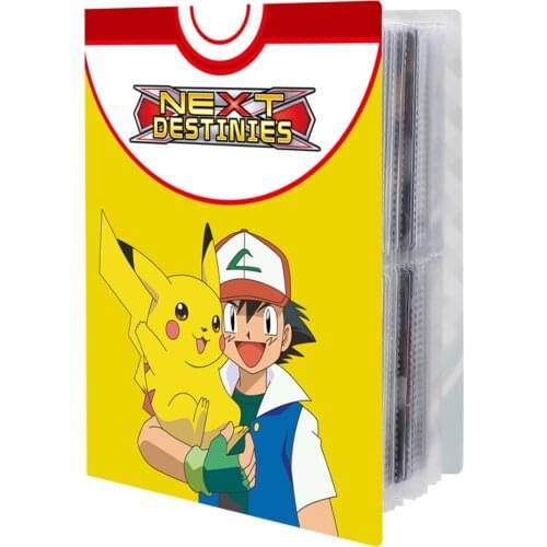 2021 Updated Multi Styles Pokemon Cards Album Holder Collection For Kids