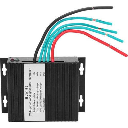 Wind Turbine Controller Battery Charging Regulator IP67 Waterproof FO5-48V 500W Wind Charging Controller
