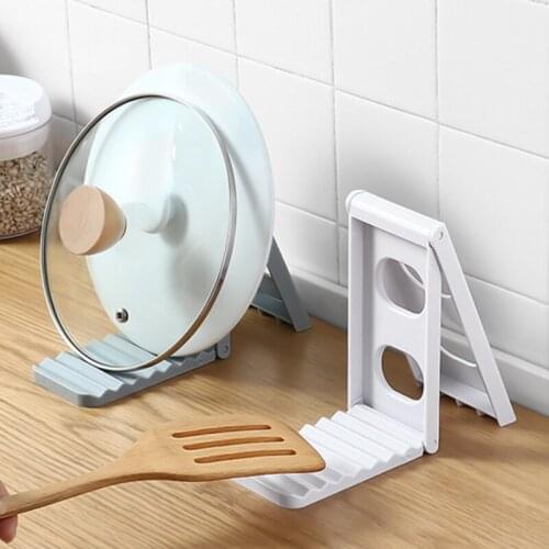 Kitchen Organizer Pot Lid Rack Spoon Plate Holder Shelf Cooking Dish Tray Rack Stand Kitchen Accessories Home Storage Shelf new