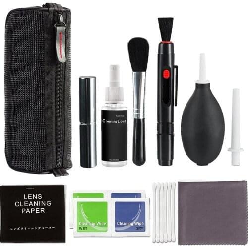 Cleaner Kit Professional DSLR Lens Camera Cleaning Brush Set Spray Bottle Lens Pen Brush Blower Practical Digital Camera Tools
