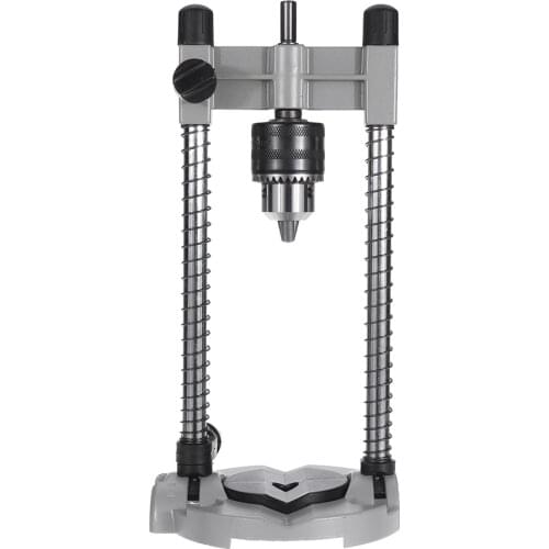 Precision 45-90° Angle Drill Guide Attachment with Chuck Drill Holder Stand Drilling Guide for Electric Drill Tool