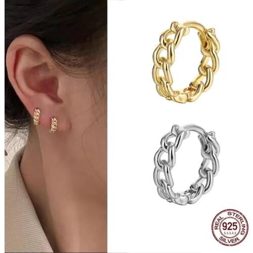 New Earrings For Women Small Hoop Earrings 2021 Trend jewelry for Women Vintage Korean Fashion Earrings for Teens