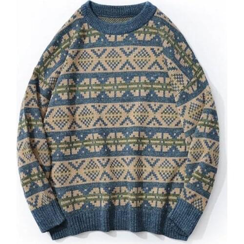 Autumn Sweater Men Women Clothing Outerwear Knitted Kawaii Clothes Harajuku Cropped Jumper Pull Tops Sweaters Long Sleeve Top