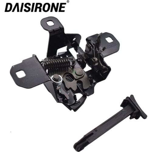 Front Hood Engine Cover Control Lock Block+Release Handle For Bora 4 Golf MK4 1J0 823 509 D 1J0 823 509 E 1J0823509E