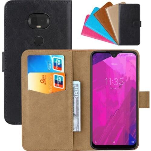 Luxury Wallet Case For T-Mobile REVVLRY+ PU Leather Retro Flip Cover Magnetic Fashion Cases Strap
