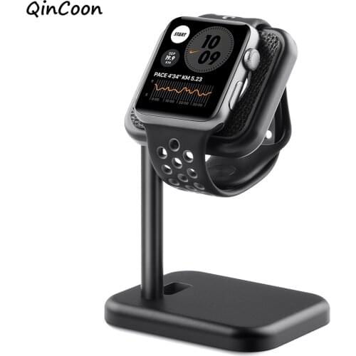 Stylish Aluminum Desk Stand for iWatch Solid Durable Metal Charging Stand Holder for Apple Watch All Models & Sizes Multi Color