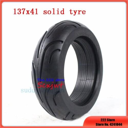 5 inches 137x41 Solid Tire for Hoverboard Self Balancing Electric Scooter 137*41 trolley Wheelchair Non inflatable tyres