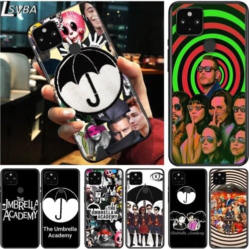 Umbrella Academy Shockproof Cover for Google Pixel 5 4 5A 4A XL 5G Black Phone Case Shell Soft Fundas Coque Capa