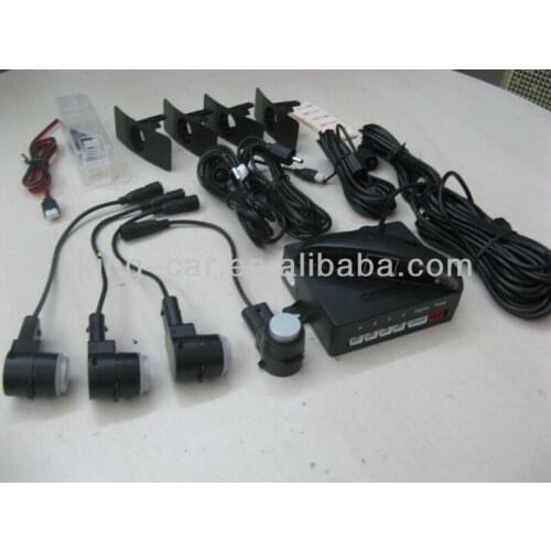 12voltage waterproof 4 OEM color customize ultrasonic sensor LED display parking sensor 22mm orginal car sensor