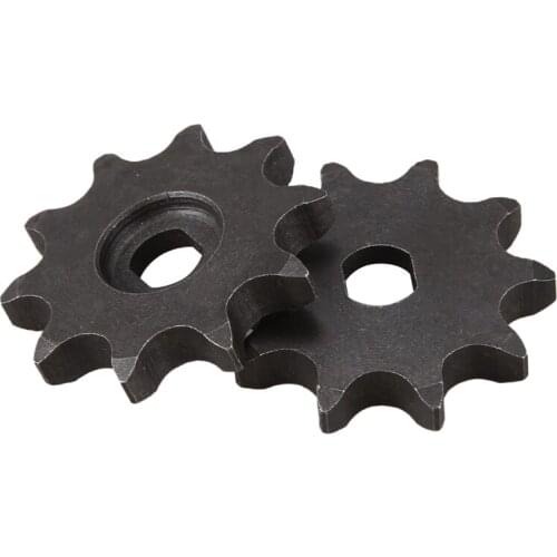 2Pcs Electric Scooter 10T 428 Sprocket For Chain Motor Pinion Gear MY1020 DC Motor