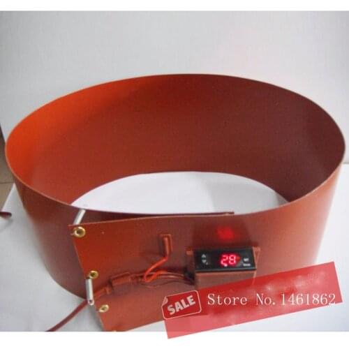 200 X860mm 800W 220V ,Universal Silicone rubber oil heating belt heating element film heater flexible heating electric heater