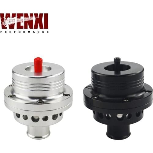 2015 NEW HQ 1"(25MM) Dual Piston Blow off valve DV Turbo 1.8T For VW Golf MK4 Jetta A4 B5 Black,Silver BOV WX5741