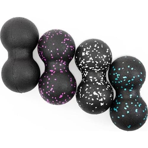 Peanut Massage Ball EPP Fascia Ball for Acupressure Foot Massage Cervical Rehabilitation Muscle Relaxation 8x16cm