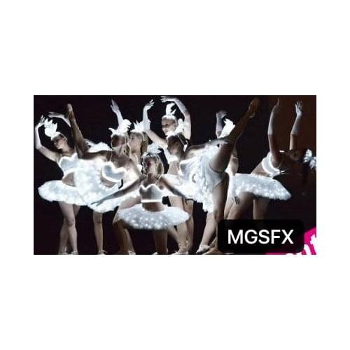 Free shipping womens / girls / Laides ballet led dance costume / Light suits / Light up clothing