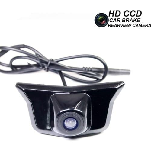 CCD HD Car Front View Camera For Cadillac XT5 2016 Vehicle Camera Night Vision Waterproof Parking Wide Angle Logo Embedded