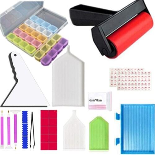 Diamond Painting Tools and Accessories Kits Diamond Embroidery Storage Box for Adults or Kids