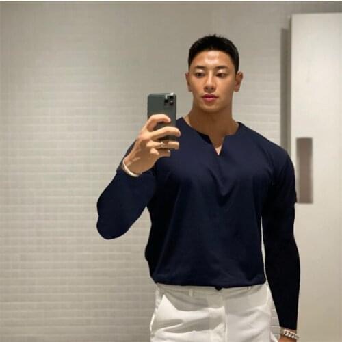 KUXEECOOL Men's Long T-shirts