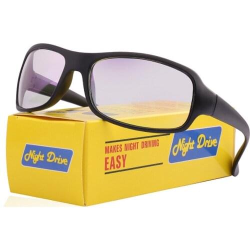 Driver Goggles Anti-Glare Night Vision Night Driving Enhanced Fashion Sunglasses Goggles Light Glasses Car Accessries