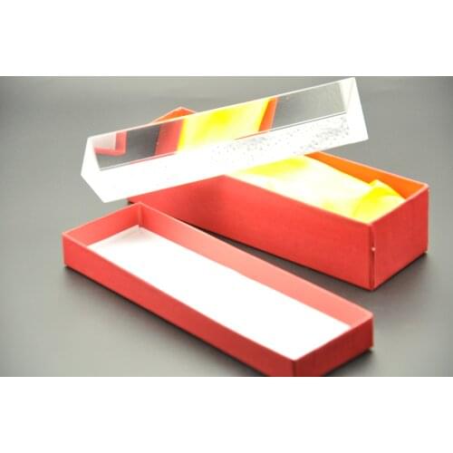 Optical Glass Triangular Prism Rainbow Lens K9 Experimental Equipment Mitsubishi Refractor Photography Mirror Teaching Tool