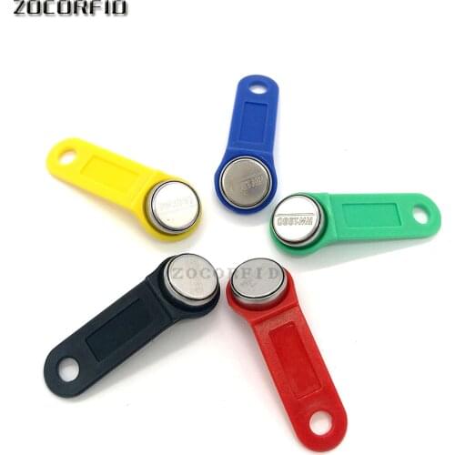 RW1990 DS1990A-F5 iButton I-Button 1990a-F5 Electronic Key IB tag Cards Fobs rewritable TM Cards