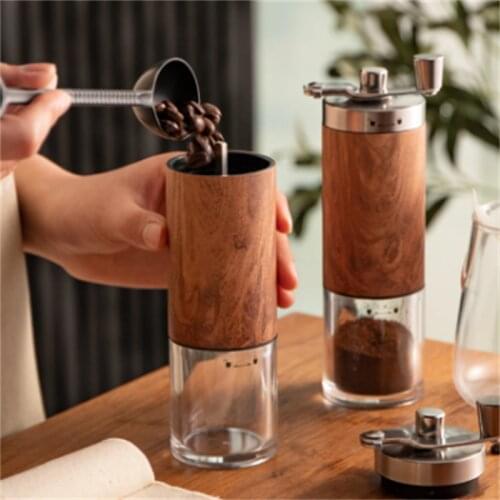 Portable Manual Coffee Grinder Pepper Stainless Steel Coffee Machine Coffee Bean Hand Grinder Maker Specialized Coffee Tools